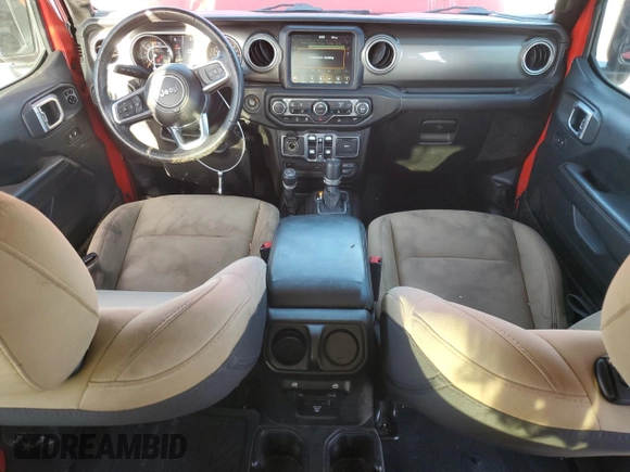2018 Jeep Wrangler Unlimited Sahara z VIN 1C4HJXEN8JW283372, wystawiony jako Copart lot #47887815 z przebiegiem 106 235 mil mil oraz Szkoda całkowita • Salvage title. Historia ofert i sprzedaży dostępna na DreamBid. Obrazek 8.