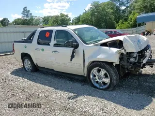 2010 Chevrolet Avalanche LTZ with VIN 3GNVKGE09AG250035, listed as a Copart auction lot 58019804 with 193,509 mi miles and Salvage Title. Bid and sale history available at carsss.com. Image 11.