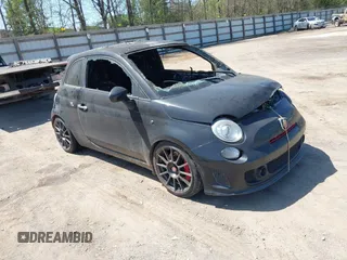 2012 FIAT 500 Abarth z VIN 3C3CFFFHXCT359735, wystawiony jako IAAI lot #41997590 z przebiegiem Nie podano mil oraz . Historia ofert i sprzedaży dostępna na DreamBid. Obrazek 1.
