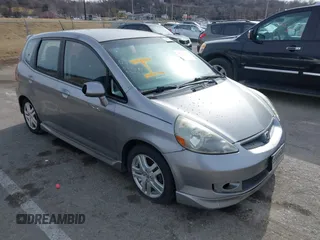 2008 Honda Fit Sport with VIN JHMGD38658S044653, listed as a IAAI auction lot 41547813 with 223,246 mi miles. Bid and sale history available at carsss.com. Image 1.