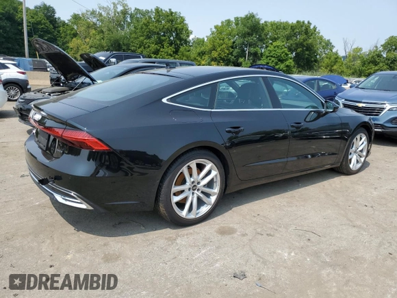 2022 Audi A7 z VIN WAUP2BF23NN057989, wystawiony jako Copart lot #67640184 z przebiegiem 26 739 mil mil oraz Szkoda całkowita • Salvage title. Historia ofert i sprzedaży dostępna na DreamBid. Obrazek 3.