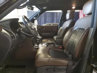 2020 Nissan Armada Platinum with VIN JN8AY2NE8L9782310, listed as a Copart auction lot 38590844 with 52,274 mi miles. Bid and sale history available at carsss.com. Image 7.