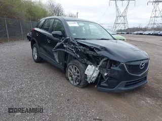 2015 Mazda CX-5 Sport with VIN JM3KE4BY1F0541756, listed as a IAAI auction lot 41946086 with 152,329 mi miles and . Bid and sale history available at DreamBid. Image 1.