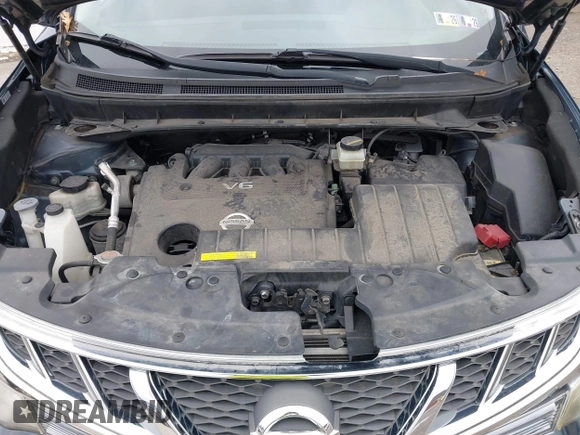 2013 Nissan Murano SV with VIN JN8AZ1MW2DW318272, listed as a IAAI auction lot 41813800 with 90,744 mi miles. Bid and sale history available at carsss.com. Image 10.