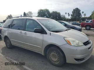 2005 Toyota Sienna CE с VIN 5TDZA23C05S281193, выставлен на аукционе Copart как лот 51330495 с пробегом 217 402 миль миль и Чистый • Clean title. История ставок и продаж доступна на DreamBid. Изображение 4.
