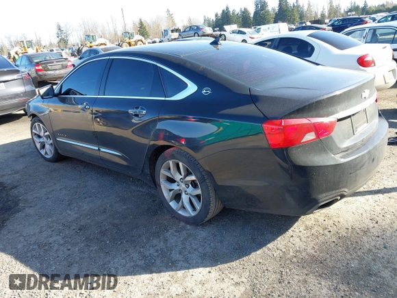 2017 Chevrolet Impala with VIN 1G1155SA4HU130241, listed as a IAAI auction lot 41759740 with 127,938 mi miles and . Bid and sale history available at DreamBid. Image 3.