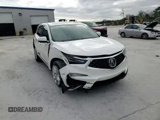 2019 Acura RDX with VIN 5J8TC1H3XKL022552, listed as a Copart auction lot 42450225 with 53,336 mi miles and Salvage Title. Bid and sale history available at carsss.com. Image 14.