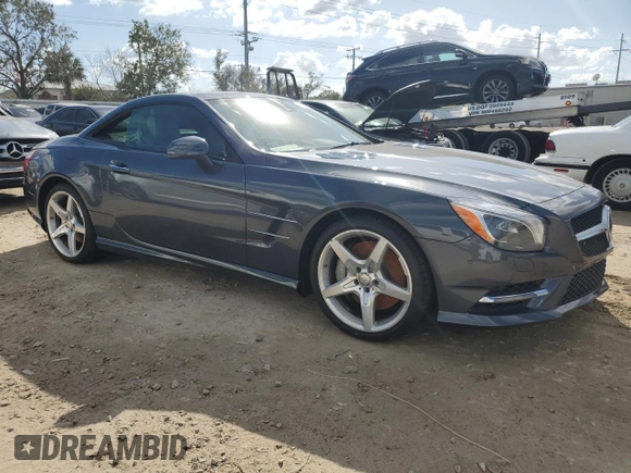 2015 Mercedes-Benz SL SL 400 z VIN WDDJK6FA9FF031874, wystawiony jako Copart lot #76935194 z przebiegiem Nie podano mil oraz Szkoda całkowita • Salvage title. Historia ofert i sprzedaży dostępna na DreamBid. Obrazek 4.