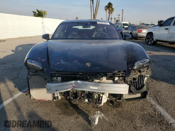 2020 Porsche Taycan Turbo with VIN WP0AC2Y13LSA70186, listed as a Copart auction lot 82883864 with 21,259 mi miles and Salvage title. Bid and sale history available at DreamBid. Image 5.