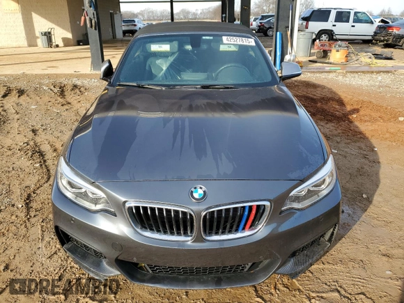 2016 BMW 2 Series M235i with VIN WBA1M1C53GV394612, listed as a Copart auction lot 42527815 with 60,630 mi miles and Salvage Title. Bid and sale history available at carsss.com. Image 5.
