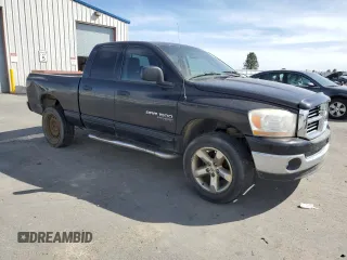 2006 Dodge 1500 SLT with VIN 1D7HU18N96S677757, listed as a Copart auction lot 53183825 with 347,767 mi miles and Clean Title. Bid and sale history available at DreamBid. Image 4.