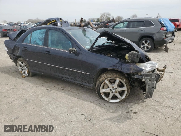 2007 Mercedes-Benz C 230 Sport z VIN WDBRF52H67F918590, wystawiony jako Copart lot #53691455 z przebiegiem Nie podano mil oraz Szkoda całkowita • Salvage title. Historia ofert i sprzedaży dostępna na DreamBid. Obrazek 4.