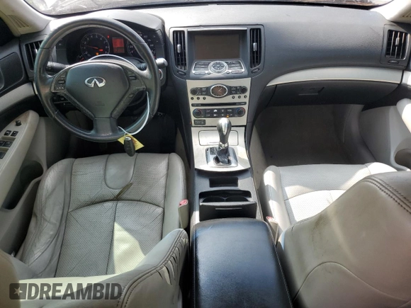 2007 Infiniti G35 Journey with VIN JNKBV61E47M729319, listed as a Copart auction lot 70563834 with 250,759 mi miles and Salvage Title. Bid and sale history available at DreamBid. Image 8.