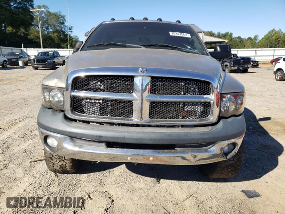 2005 Dodge Ram 2500 SLT with VIN 3D7KS28C25G770741, listed as a Copart auction lot 75347064 with 232,789 mi miles and Salvage Title. Bid and sale history available at carsss.com. Image 5.