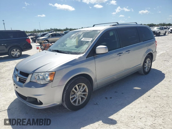 2019 Dodge Grand Caravan SXT with VIN 2C4RDGCG4KR713182, listed as a Copart auction lot 49809245 with 62,946 mi miles and Salvage Title. Bid and sale history available at carsss.com. Image 1.