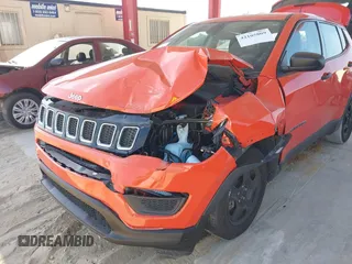 2021 Jeep Compass Sport с VIN 3C4NJCAB9MT505256, выставлен на аукционе IAAI как лот 42105809 с пробегом 48 376 миль миль и . История ставок и продаж доступна на DreamBid. Изображение 6.