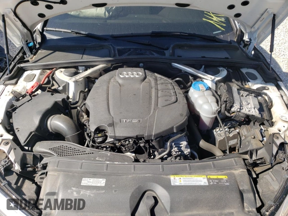 2019 Audi A4 Premium Plus with VIN WAUENAF45KA032539, listed as a Copart auction lot 58168042 with 0 mi miles. Bid and sale history available at carsss.com. Image 7.