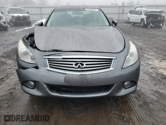 2015 Infiniti Q40 with VIN JN1CV6AR1FM651477, listed as a Copart auction lot 69927884 with 75,677 mi miles and Non Repairable. Bid and sale history available at carsss.com. Image 5.