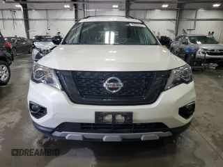 2019 Nissan Pathfinder S with VIN 5N1DR2MM0KC633465, listed as a Copart auction lot 59626475 with 38,019 mi miles and Salvage title. Bid and sale history available at DreamBid. Image 5.