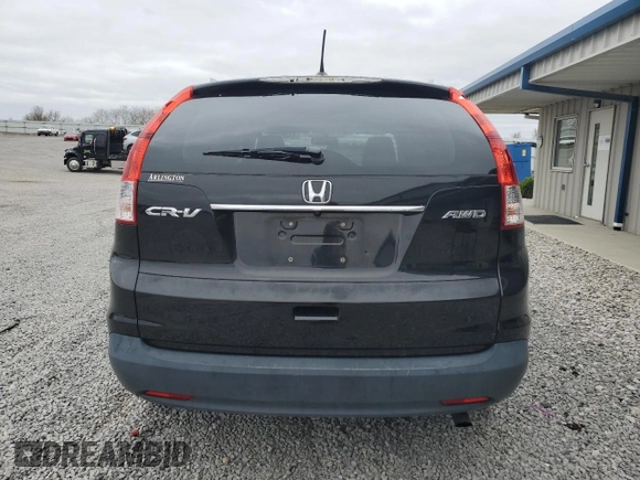 2013 Honda CR-V EX-L with VIN 2HKRM4H71DH629909, listed as a Copart auction lot 51331395 with 99,066 mi miles and Salvage Title. Bid and sale history available at carsss.com. Image 6.