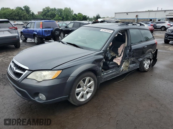 2008 Subaru Outback Limited with VIN 4S4BP62C087332713, listed as a Copart auction lot 61423345 with 66,076 mi miles and Salvage title. Bid and sale history available at DreamBid. Image 1.