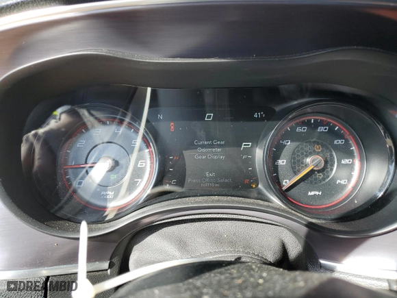 2018 Dodge Charger SXT Plus with VIN 2C3CDXHG4JH306891, listed as a Copart auction lot 45648355 with 107,710 mi miles and Salvage Title. Bid and sale history available at carsss.com. Image 9.