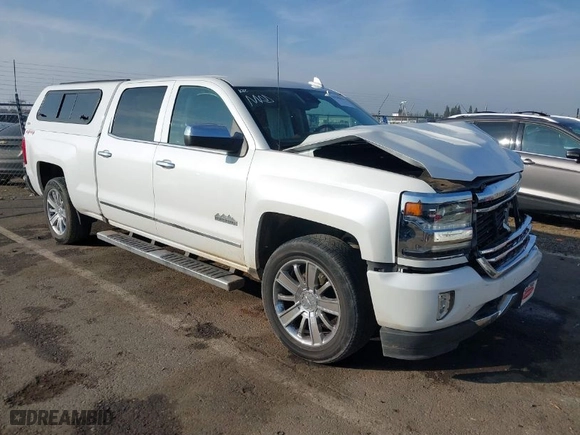 2017 Chevrolet Silverado 1500 High Country with VIN 3GCUKTEJ8HG172685, listed as a IAAI auction lot 41030890 with 113,688 mi miles. Bid and sale history available at carsss.com. Image 1.