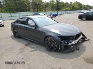 2021 BMW M5 z VIN WBS83CH04MCG92781, wystawiony jako Copart lot #52568153 z przebiegiem 29 528 mil mil oraz . Historia ofert i sprzedaży dostępna na DreamBid. Obrazek 4.