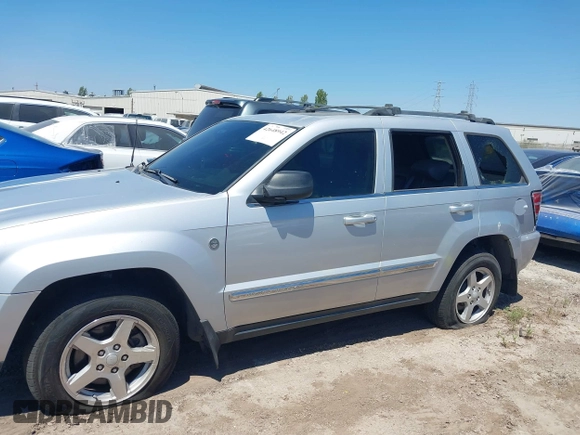 2005 Jeep Grand Cherokee Limited with VIN 1J4HR58N55C561719, listed as a IAAI auction lot 42648942 with 70,106 mi miles and . Bid and sale history available at DreamBid. Image 6.