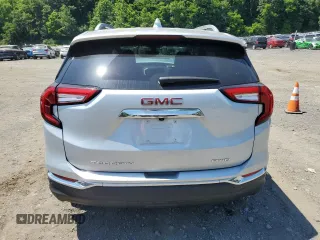 2022 GMC Terrain SLT with VIN 3GKALVEV0NL227314, listed as a Copart auction lot 62262175 with 24,837 mi miles and Salvage title. Bid and sale history available at DreamBid. Image 6.