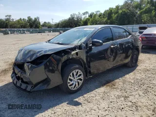 2019 Toyota Corolla L z VIN 2T1BURHE1KC235789, wystawiony jako Copart lot #57799585 z przebiegiem 113 807 mil mil oraz Szkoda całkowita • Salvage title. Historia ofert i sprzedaży dostępna na DreamBid. Obrazek 1.