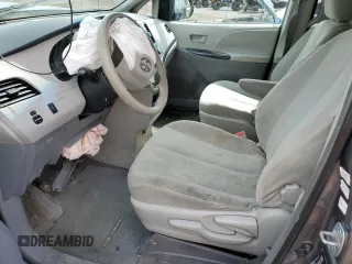 2011 Toyota Sienna with VIN 5TDZK3DC4BS081429, listed as a Copart auction lot 51644065 with 0 mi miles and Salvage Title. Bid and sale history available at carsss.com. Image 7.