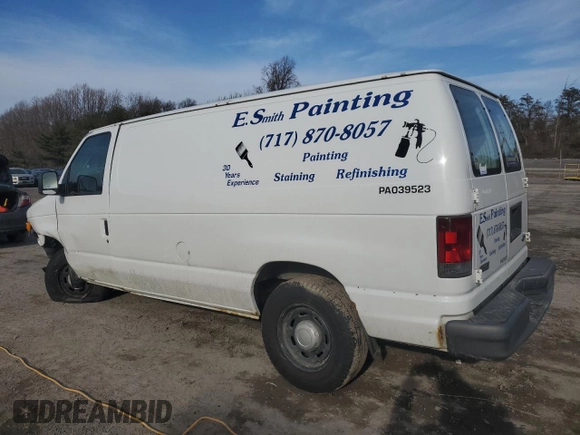 2004 Ford Econoline Cargo with VIN 1FTRE14W54HB47967, listed as a Copart auction lot 44264425 with 256,701 mi miles and Salvage Title. Bid and sale history available at carsss.com. Image 2.