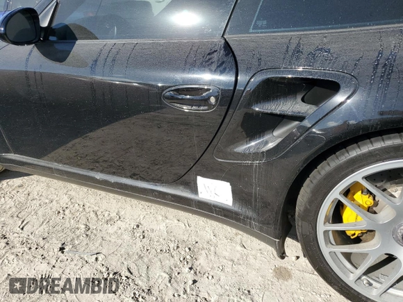 2011 Porsche 911 Turbo with VIN WP0AD2A99BS766866, listed as a Copart auction lot 75252884 with Not Provided miles and Salvage Title. Bid and sale history available at DreamBid. Image 12.