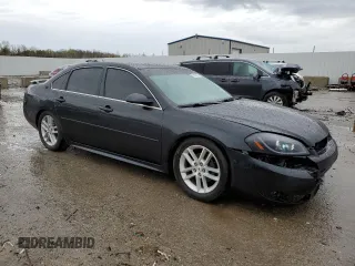 2012 Chevrolet Impala LTZ with VIN 2G1WC5E33C1132124, listed as a Copart auction lot 51181215 with 147,500 mi miles and Salvage Title. Bid and sale history available at DreamBid. Image 4.