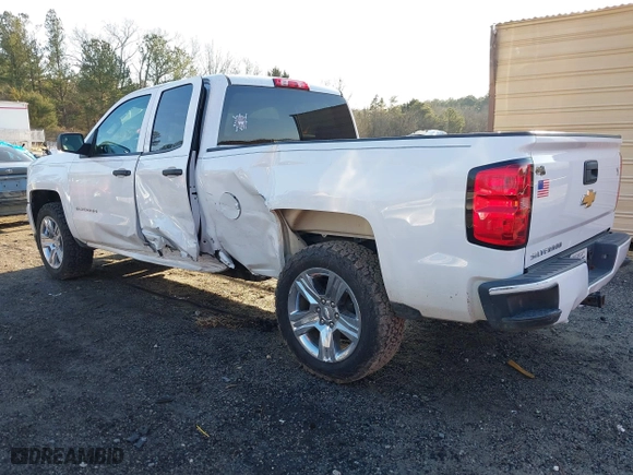 2018 Chevrolet Silverado 1500 Custom with VIN 1GCRCPEC0JZ358528, listed as a IAAI auction lot 41441578 with 113,078 mi miles. Bid and sale history available at carsss.com. Image 3.