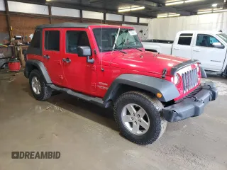 2012 Jeep Wrangler Unlimited Sport z VIN 1C4HJWDG2CL117124, wystawiony jako Copart lot #57288435 z przebiegiem 134 860 mil mil oraz Czysty tytuł • Clean title. Historia ofert i sprzedaży dostępna na DreamBid. Obrazek 4.