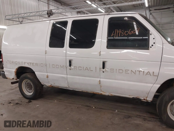 2006 Ford Econoline Cargo with VIN 1FTSE34LX6DA21553, listed as a IAAI auction lot 41980604 with 285,592 mi miles. Bid and sale history available at carsss.com. Image 6.