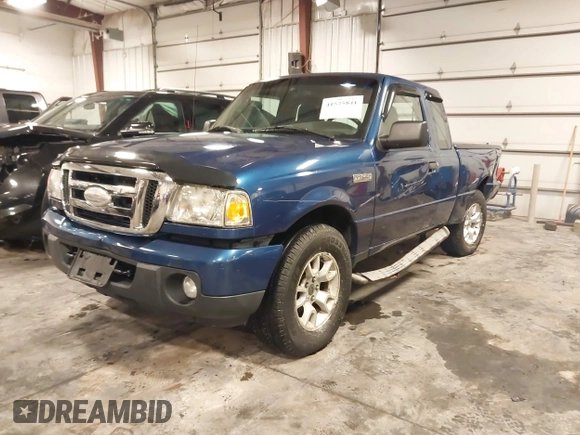 2009 Ford Ranger XLT with VIN 1FTZR45E69PA15146, listed as a IAAI auction lot 41575841 with 155,269 mi miles. Bid and sale history available at carsss.com. Image 2.