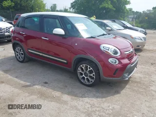 2015 FIAT 500L Urbana Trekking with VIN ZFBCFADH6FZ030774, listed as a IAAI auction lot 42687006 with 76,193 mi miles and . Bid and sale history available at DreamBid. Image 1.