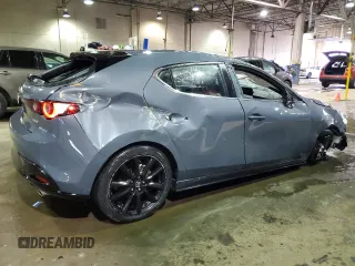 2024 Mazda 3 S Carbon Edition with VIN JM1BPBLM2R1709387, listed as a Copart auction lot 52748755 with 25,380 mi miles and Non Repairable. Bid and sale history available at DreamBid. Image 3.
