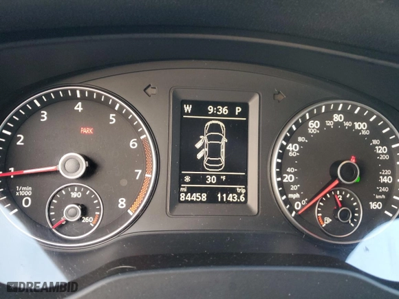 2013 Volkswagen GLI Autobahn with VIN 3VW467AJ8DM379118, listed as a Copart auction lot 82892314 with 84,458 mi miles and Salvage Title. Bid and sale history available at carsss.com. Image 9.