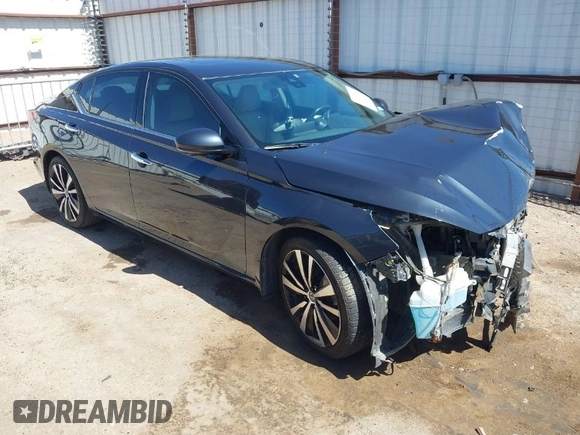 2019 Nissan Altima 2.5 Platinum with VIN 1N4BL4FV1KC148496, listed as a IAAI auction lot 41767567 with 73,473 mi miles. Bid and sale history available at carsss.com. Image 1.