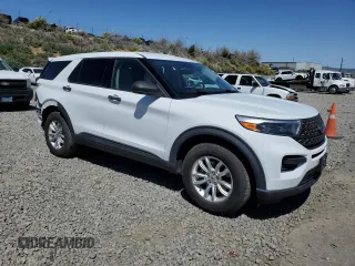 2020 Ford Explorer with VIN 1FMSK8BH8LGB76581, listed as a Copart auction lot 55529985 with 62,432 mi miles and Clean Title. Bid and sale history available at carsss.com. Image 4.