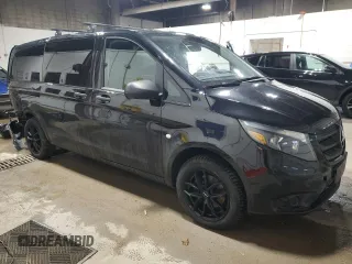 2019 Mercedes-Benz Metris Passenger with VIN WD4PG2EE5K3576393, listed as a Copart auction lot 86137904 with 91,308 mi miles and Salvage title. Bid and sale history available at DreamBid. Image 4.