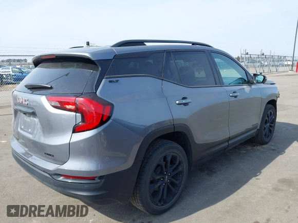 2021 GMC Terrain SLT with VIN 3GKALVEV8ML365374, listed as a IAAI auction lot 41780272 with 97,660 mi miles and . Bid and sale history available at carsss.com. Image 4.