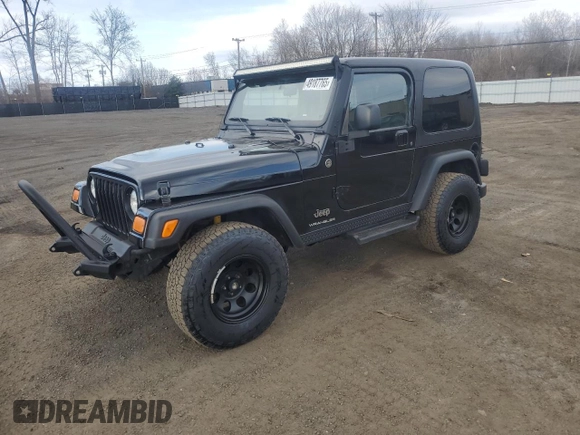 2006 Jeep Wrangler Sport with VIN 1J4FA49S66P782348, listed as a Copart auction lot 49187765 with 131,123 mi miles and Clean Title. Bid and sale history available at carsss.com. Image 1.