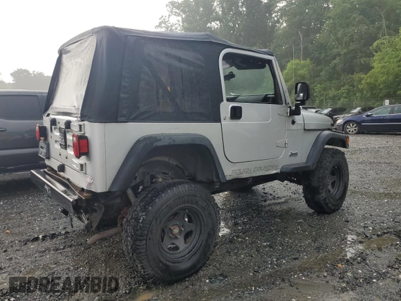 2004 Jeep Wrangler X with VIN 1J4FA39S84P718805, listed as a Copart auction lot 59949875 with 119,295 mi miles and Salvage title. Bid and sale history available at DreamBid. Image 3.