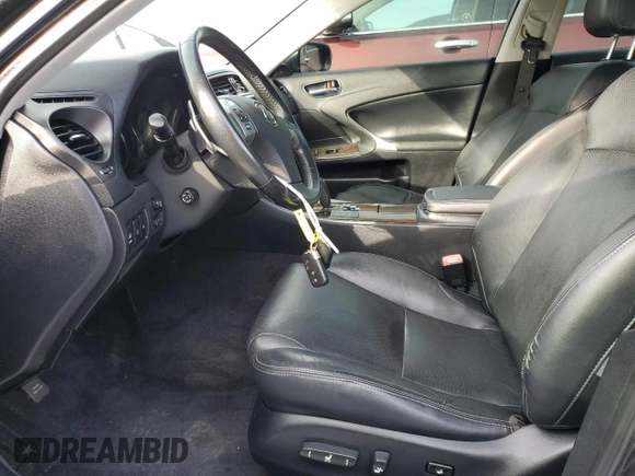 2011 Lexus IS 350 with VIN JTHCE5C28B5000227, listed as a Copart auction lot 46902595 with 109,838 mi miles and Clean title. Bid and sale history available at DreamBid. Image 7.