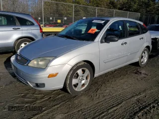 2007 Ford Focus S with VIN 1FAHP37N47W291407, listed as a Copart auction lot 44494405 with 161,355 mi miles and Salvage Title. Bid and sale history available at carsss.com. Image 1.